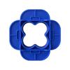 4pcs Deck Spacer Tools Multi-Size 5/32, 3/16, 1/4, 5/16 Deck Board Spacer Rings Portable Decking Board Spacer Rings