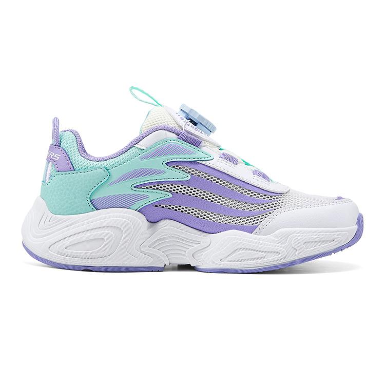 Skechers Kids Comfortable Versatile Fashion Outdoor Knob Sports Meteor Non-Slip Wear-Resistant Low-Top Casual Shoes Kids casual shoes 303972L-WLV
