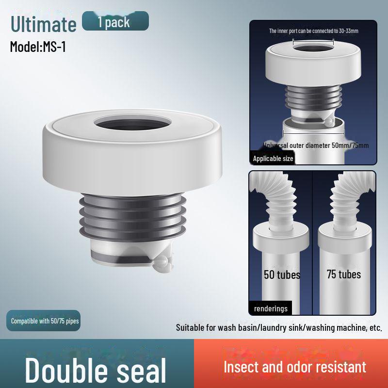 Hansha Anti-Odor Floor Drain Seal for Kitchen & Bathroom Sinks