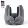Saien Fashion Design Ergonomic Bluetooth Music Luxury Cervical Travel Pillow U-shaped Memory Neck Pillow for Camping