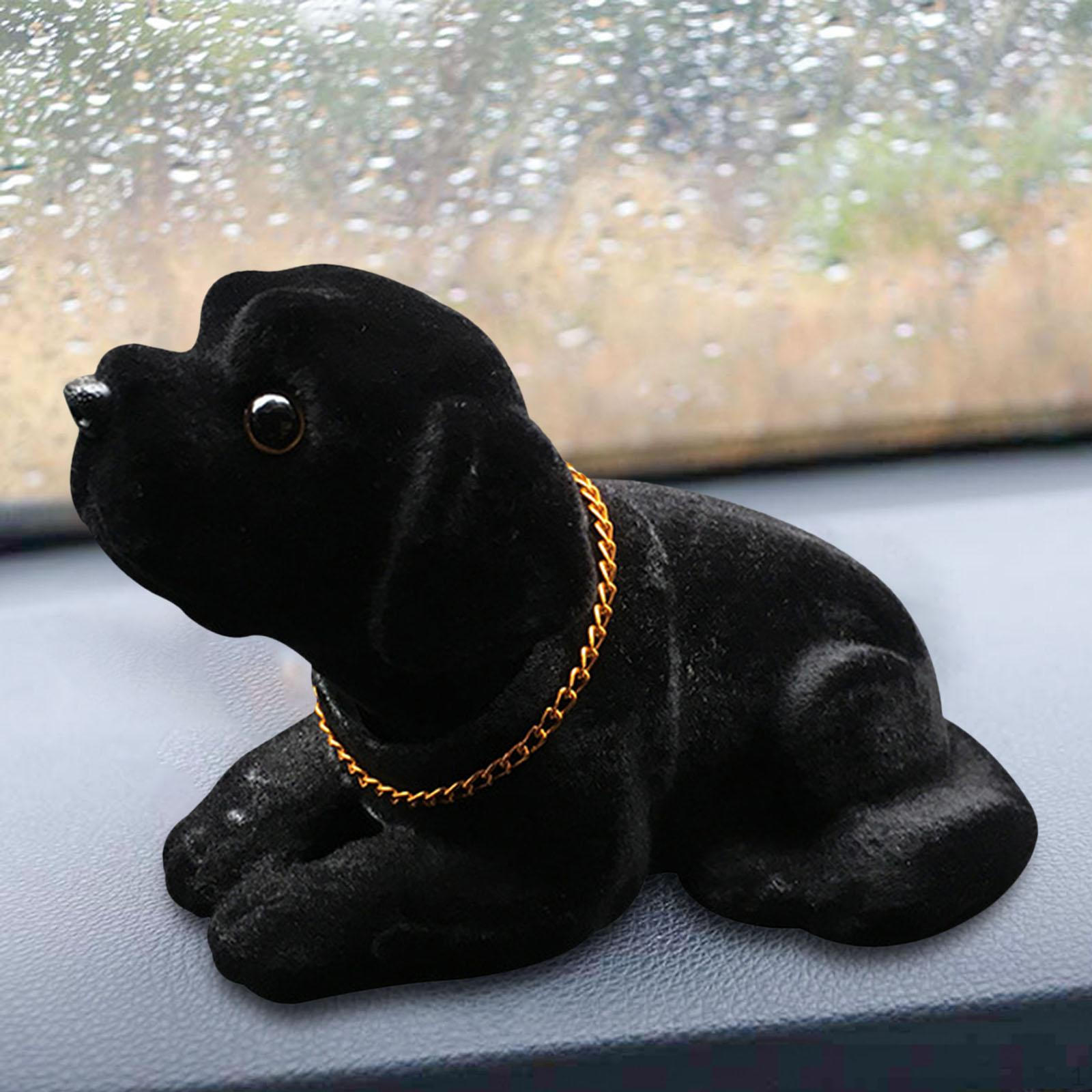 

Хитаюча голова Собака-кивок Прикраса на панель автомобіля Гойдалка 16cmx8cmx10cm