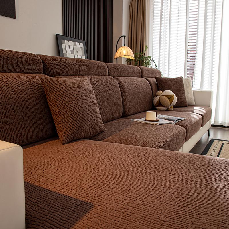 Thicken Stretch Sofa Seat Cushion Cover All-Inclusive Sofa Cushion Cover Soft Anti Slip Sofa Slipcover Dogs Furniture Protector