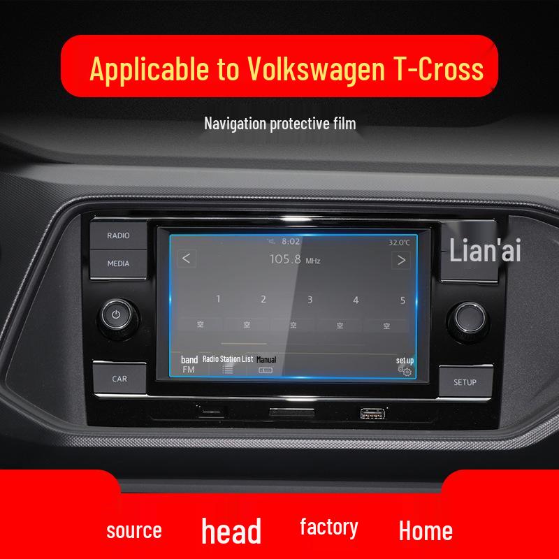 

Защитная пленка для навигационного экрана Volkswagen T-CROSS 2023 HD Soft Film