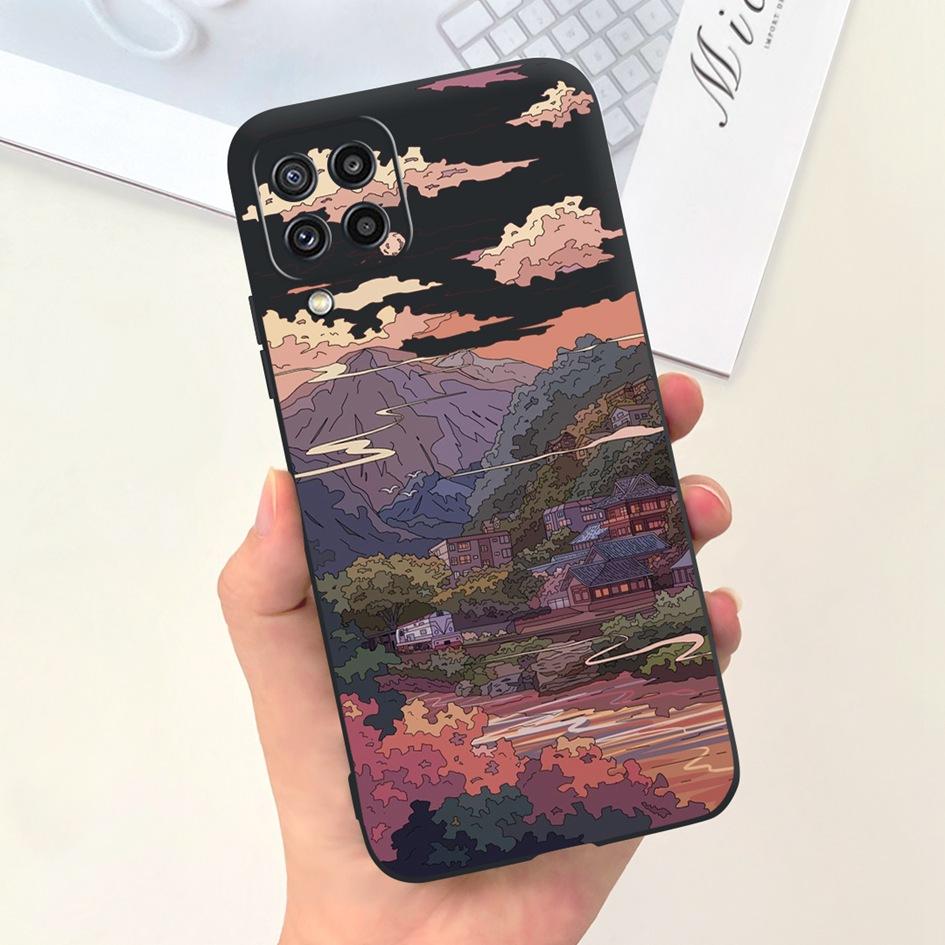 For Samsung M32 4G Case M325 SM-M325F Cover Cute Astronaut Duck Cat Phone Soft Funda On Samsung Galaxy M32 Bumper M 32 Protector