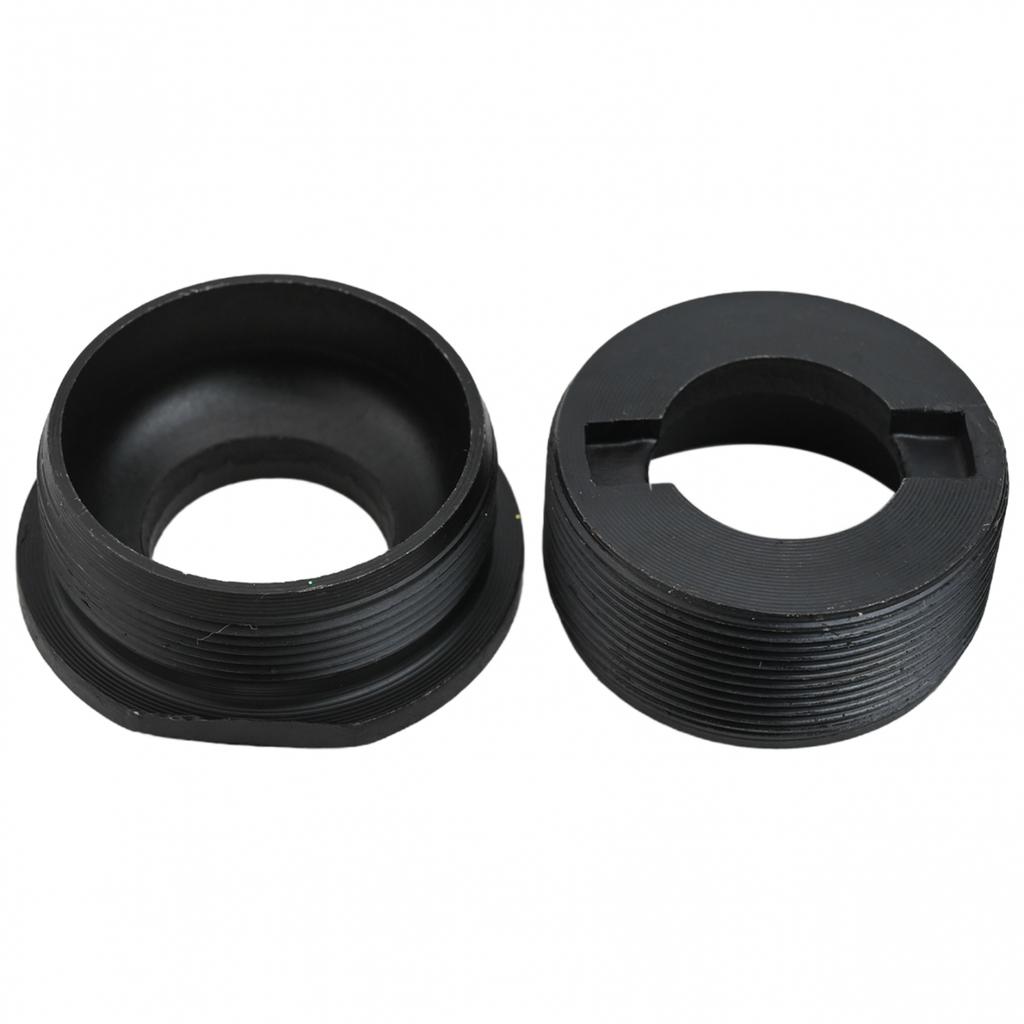 Square Hole Bicycle Bottom Bracket Axle Kit with Cups and Bearings Accessories