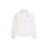 Sportswear Logo Embroidered Fleece Collar Jacket Men Outerwear White FB1827-133