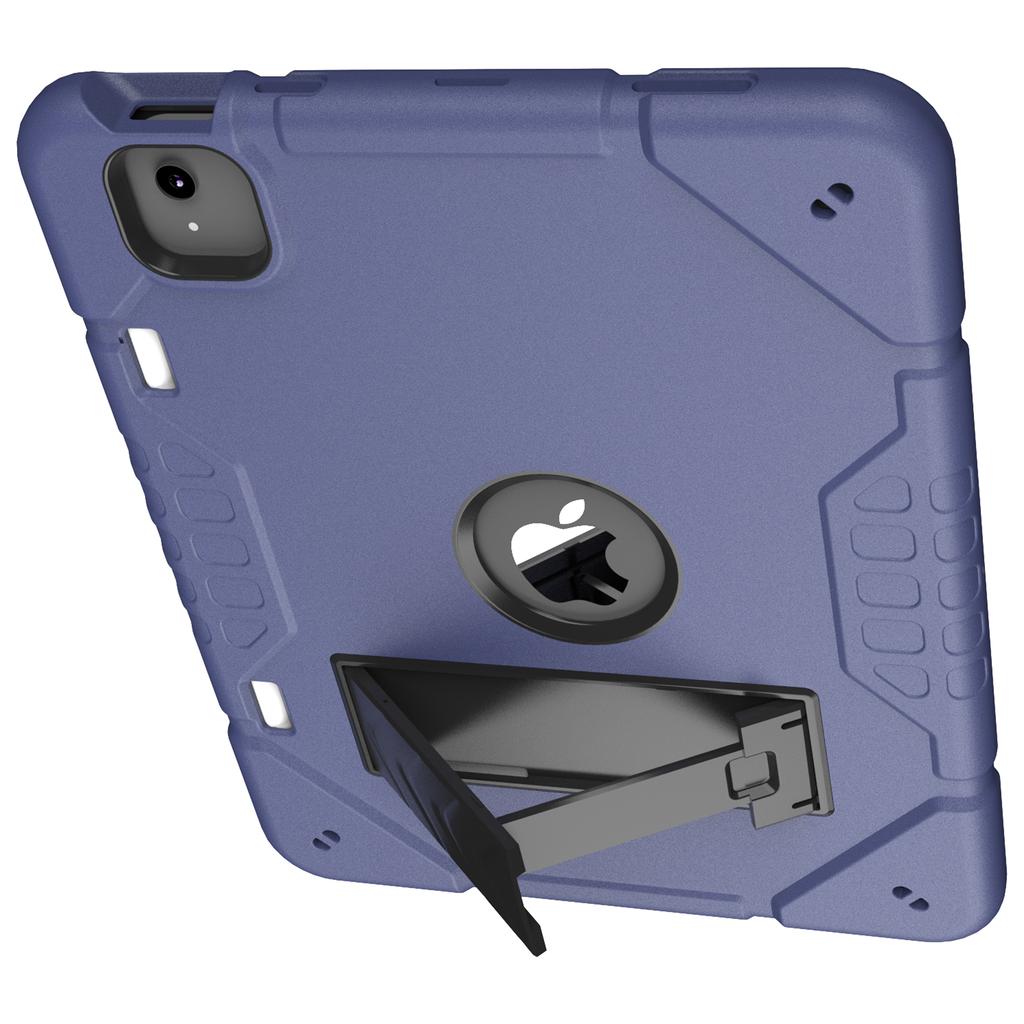 For iPad Air 11 (2025)/(2024) M2 Case Rugged Kickstand PC+TPU Tablet Cover with Pen Slot