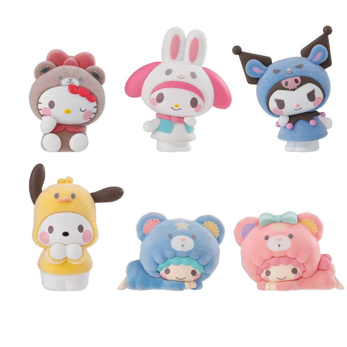 

BANDAI Kigurumi Sanrio Characters 10-Piece Box Candy Toy