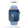 Kompatibles Silikonarmband für Apple Watch Series 8, 9, 10 und 11 - Neues Standardmodell für Mädchen (S)