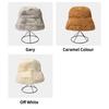 Winter Warm Imitation Mink Fur Fisherman Hat Korean Version Fashionable Versatile Bucket Hat Imitation Rabbit Fur