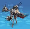 TAMASHII NATIONS Armor Girls Project KanColle Bismarck Drei Approximately 140mm Painted Movable Figure PVC&ABS