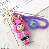 Cartoon Keychain Soft Rubber Doll Little Sheep Schoolbag Small Pendant
