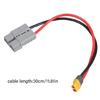 Versatilitys 50A 600V Battery Adapters Cable Charging Cable with ADS and XT60 Connectors 30cm Length Wide Compatibility