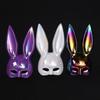 Props Bunny Mask Gifts Women Half Mask Prom Party Supplies Half Face Mask Party Cosplay Props