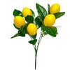 Realistic Lemon Design Fake Lemon Branch Artificial Lemon