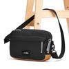 Pacsafe Go Anti-Theft Crossbody Bag, Jet Black, 2.5 liters