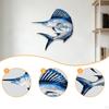 Wall Decoration Featuring Fish, with A Nautical Theme. Animal Ornament for The Living Room.
