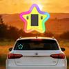 Solar Powered Ambient Lights Star Neon Automobile Interior Decorative LED Car Windshield Window Decoration with Suction Cup