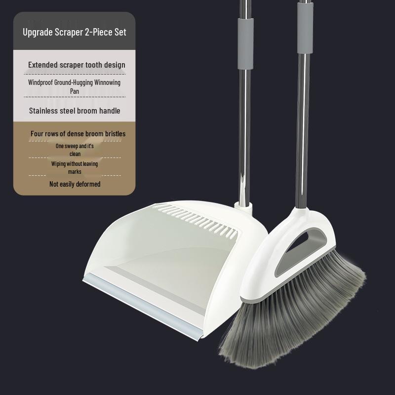 Magic Hair-Free Broom & Dustpan Set for Efficient Household Cleaning