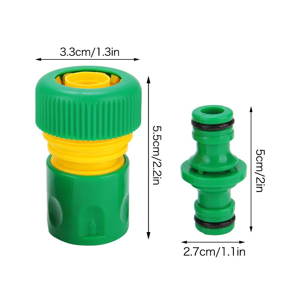 1/2" Water Hose Quick Connector Garden Tap Joiner Joint Tool Kit