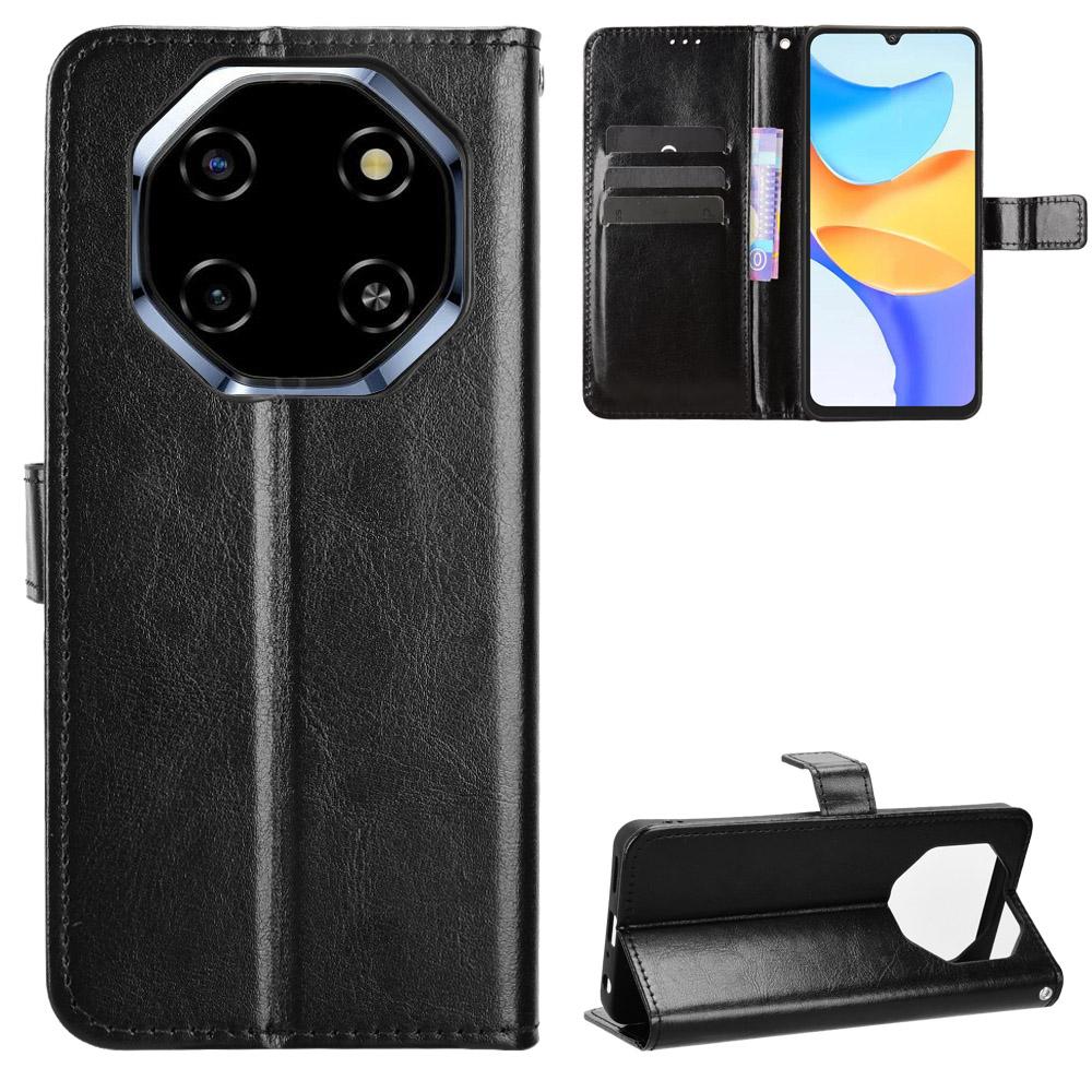 Flip Cover for Blackview Shark 6 / Oscal Tiger 8 PU Leather Full-Body Protection [RFID Blocking] Phone Cases