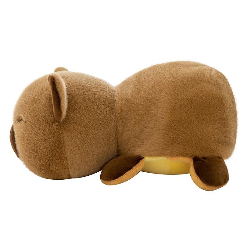 Transform into a bee capybara doll cute plush toy for kids gift capybara flip doll cute pet 30cm
