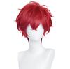LAOBAO Cosplay Wig - Amagi Iori - Heat Resistant, Disguise Wig, Red - Costume Accessory for Parties, Halloween, Fancy Dress, School Festivals, Events