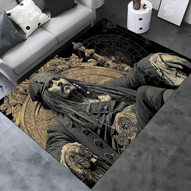 Johnny Depp Carpet Rug for Living Room Bedroom Home Sofa Decoration,Kids play Non-slip Floor Mat