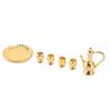 2 Sets 1:12   T Cup Set Light Luxury Exquisite Vivid   Miniature T Cup Set for   Accessories