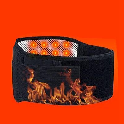 Cinto magnético de aquecimento automático de turmalina ajustável, cinto de suporte para a cintura e costas, suporte para a cintura, cinto duplo AJA para a cintura