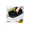 Double-Sided Pet Grooming Gloves for Cats and Dogs, 2-Pack Deshedding and Bathing Gloves with Elastic Wristband