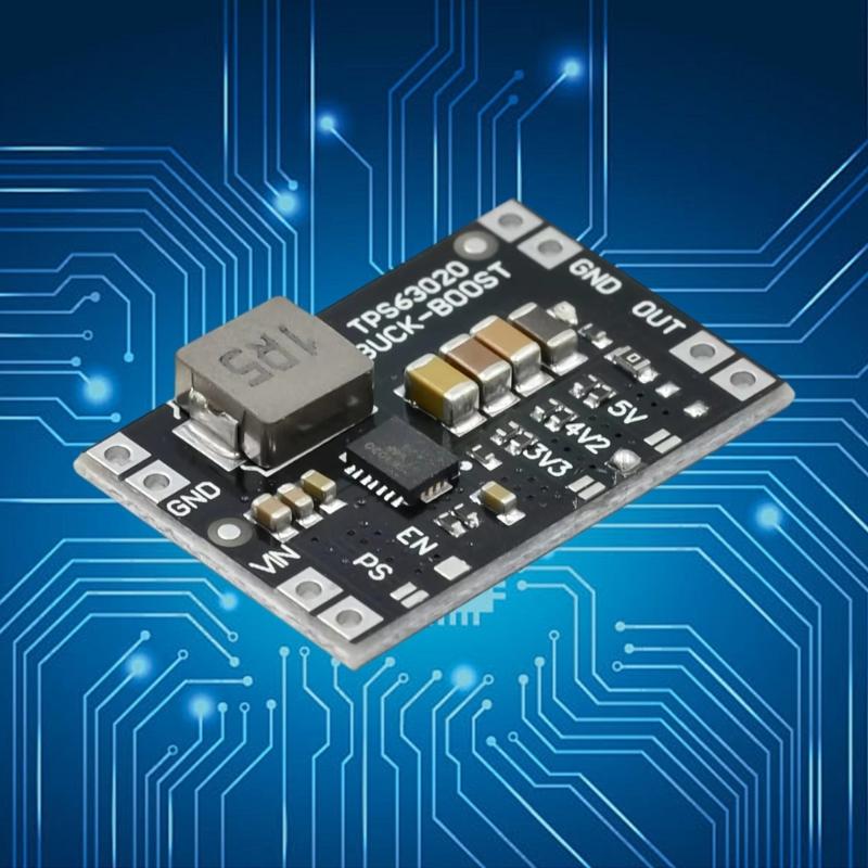5pcs Auto Voltage Conversion Power Module Battery Automatic Boost Step Up Down Module Microcontroller Power Ripples
