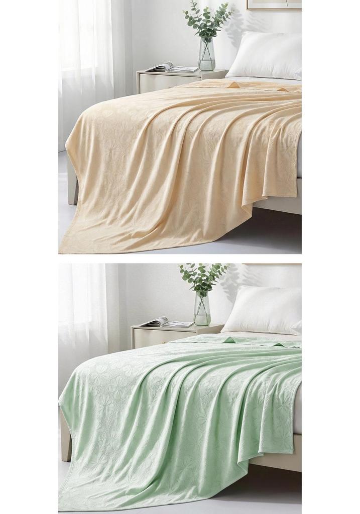 Bamboo Ice Silk Summer Cooling Quilt Blanket - Class A Custom Nap Blanket