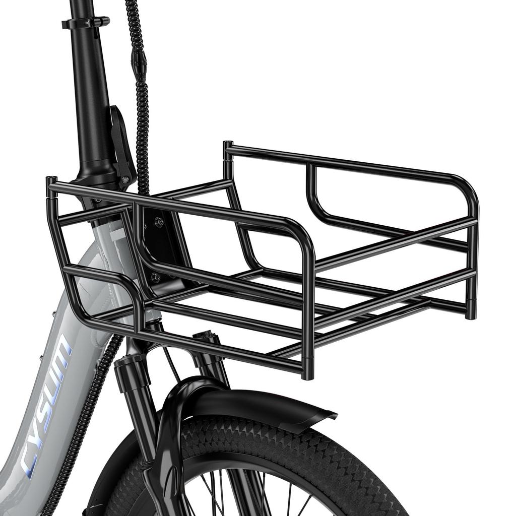 Cysum AG1 Pro 48V20AH Akku Elektrofahrrad Vorne 20*2.1+Hinten 16*3.0" Reifen Elektrofahrrad Erwachsener Elektroroller 750W Motor Elektrisches Lastendreirad
