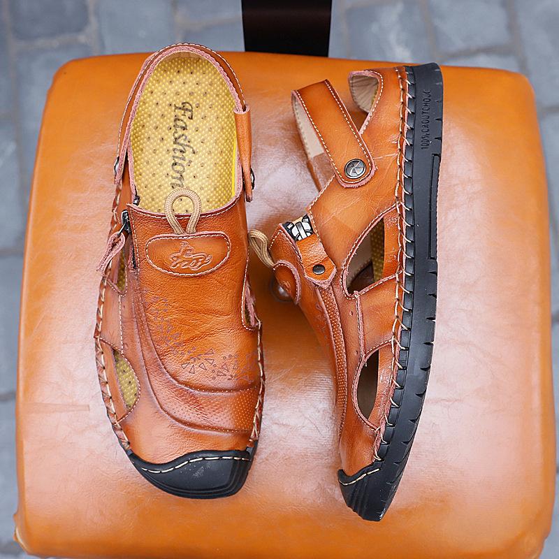 Übergröße Sommer Sandalen Trendige Pumps Strandschuhe Herren Dual Use Sandalen Atmungsaktive Freizeitschuhe