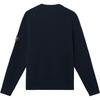 STONE ISLAND Crew Neck Pullover Solid Color Sweater Men Sweater Blue K1S1551000-54S00D8-V0020