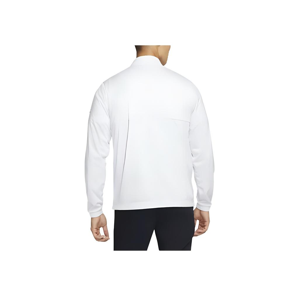 Nike Solid Color Casual Stand Collar Jacket Men Outerwear White DA2868-025