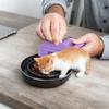 Portable Multifunction Cat Treat Feeder Spoon Squeeze Wet Food Extruder 11.8x6.2cm Cat Treat Dispenser Manual Reusable