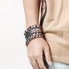 Große Größe 20/22/24CM Lange Schwere Edelstahl Armband Männer Link Kette männer Armbänder Metall armreifen Massiven Auf Hand Schmuck