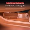 For GWM Haval Xiaolong Max Center Control Lower Storage Box Silicone Armrest Box Storage Box Modification Electric Car Interior