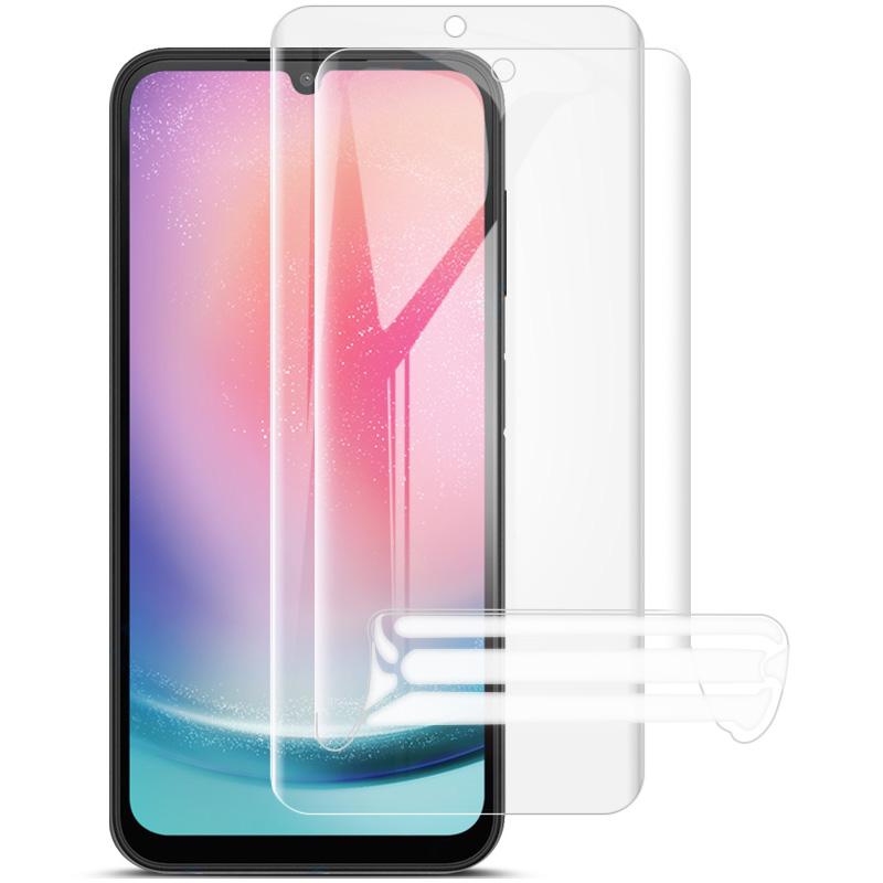

IMAK 2Pcs/Set Hydrogel Film III for Samsung Galaxy A25 5G (Global) (161.0 x 76.5 x 8.3mm) TPU Screen Protector Anti-scratch Screen Film
