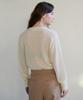 Deuloupisumeon Mohair V-Neck Sheer Knit [Black]
