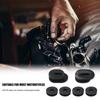 Solidna Gumowa Przelotka Owiewki Motocyklowej 6szt. Zestaw Przelotek Zbiornika Motocyklowego Uszczelka Pokrywy Owiewki Pokrywy Bocznej Podkładka Owalna Okrągła