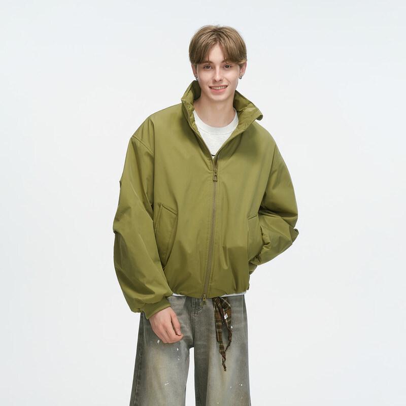 DREAM MADE Men's Cleanfit Stand-Collar Winter Padded Jacket