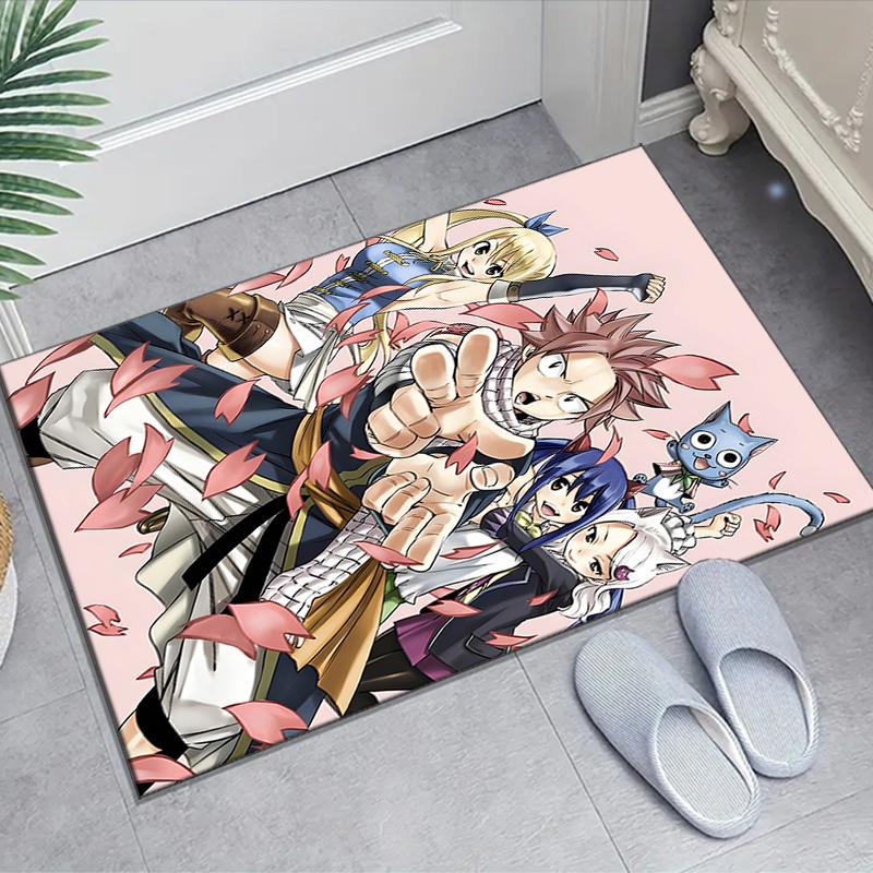1pc Fairy Tail2 Design Area Rug - Non-Slip, Soft & Cozy Floor Mat for Living Room, Bedroom, Office - Indoor/Outdoor Decorative Carpet