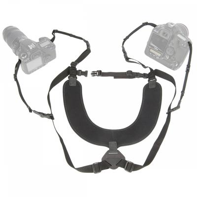 []OPTECH Dual Harness Strap Regular 38 Black 6501032