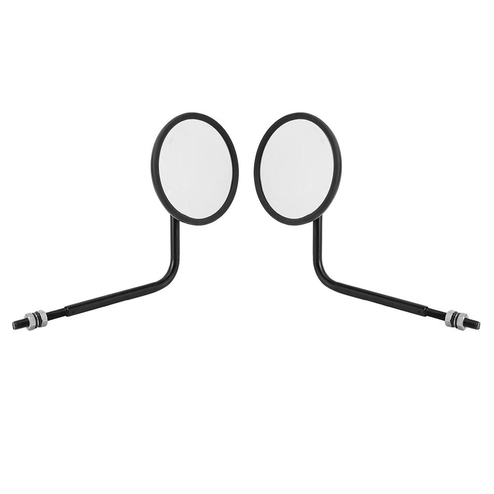 

Car Round Mirrors A Pillar Side Rear View Mirror Accsssory Fit for Jeep Wrangler JK 2007 2017B