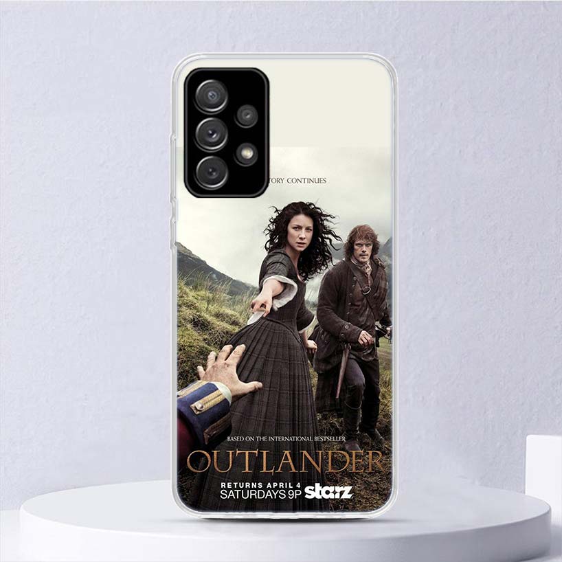 Outlander TV Soft Case For Samsung Galaxy A17 A16 A26 A36 A56 A15 A14 A13 A55 A54 A53 Phone Cover A25 A35 A24 A34 A23 A33 A05S G