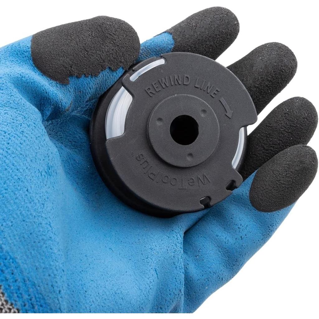 6 Pcs 0.065'' Weed Eater String 20V Max for Fits Hyper Tough HT-19-401-003-06 & HT-19-401-003-07, 0.065 Mm 16ft Trimmer Spool Line Weed Eater