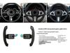 Compatible BMW G F Chassis Shift Paddles: Carbon Fiber Magnetic for M2, M3, M4, X3, X4, X5, X6 Series.
